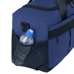 Сумка спортивная HEIKKI MOVE PLUS (ХЕЙКИ), отделение для обуви, синяя, 28&times;50&times;23 см, 273897