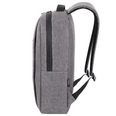 Рюкзак HEIKKI ACCORDANCE (ХЕЙКИ) универсальный, отделение для ноутбука, серый, 41&times;30&times;12 см, 273902
