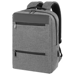 Рюкзак HEIKKI PANEL (ХЕЙКИ), отделение для ноутбука, USB-порт, серый, 44&times;30&times;13 см, 273903