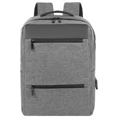 Рюкзак HEIKKI PANEL (ХЕЙКИ), отделение для ноутбука, USB-порт, серый, 44&times;30&times;13 см, 273903