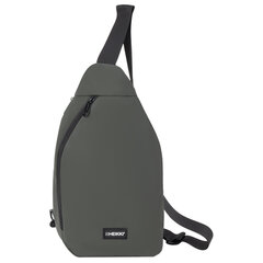 Рюкзак однолямочный HEIKKI SMOOTH (ХЕЙКИ), 2 отделения, хаки, 35&times;20&times;8 см, 273920