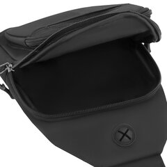 Рюкзак однолямочный HEIKKI PROMPT (ХЕЙКИ), 2 отделения, черный, 30&times;16&times;6 см, 273926