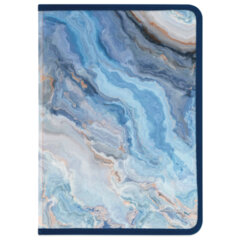 Папка на молнии для документов и тетрадей пластиковая BRAUBERG &laquo;Мрамор&raquo;, А4, 330&times;230 мм, 0,5 мм, ассорти, 273932