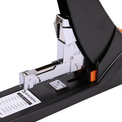 Степлер ЭНЕРГОСБЕРЕГАЮЩИЙ МОЩНЫЙ №23/<wbr/>6-23/<wbr/>23 BRAUBERG &laquo;Easy Press&raquo;, до 200 листов БЕЗ УСИЛИЙ, 273957