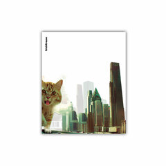 Обложки ПП для тетрадей и дневников ERICH KRAUSE &laquo;Big City Cats&raquo;, КОМПЛЕКТ 12 шт., 80 мкм, 212&times;347 мм, 63508