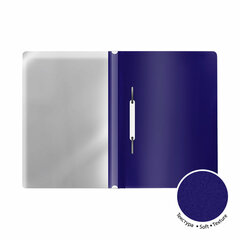 Скоросшиватель пластиковый ERICH KRAUSE &laquo;Soft Reef&raquo;, A4, 120/<wbr/>180 мкм, ассорти, 62954