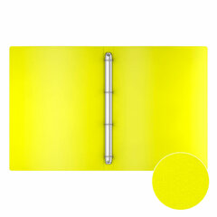 Папка на 4 кольцах ERICH KRAUSE &laquo;Matt Neon&raquo;, 24 мм, до 150 листов, ассорти, 0,6 мм, 49975