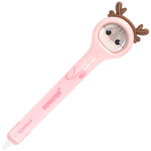 Корректирующая лента FUNSTER "Милые зверята", 5мм x 6м, корпус ассорти, блистер, 273982