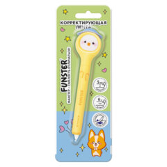 Корректирующая лента FUNSTER (ФАНСТЕР) &laquo;Милые зверята&raquo;, 5 мм x 6 м, ассорти, в блистере, 273982