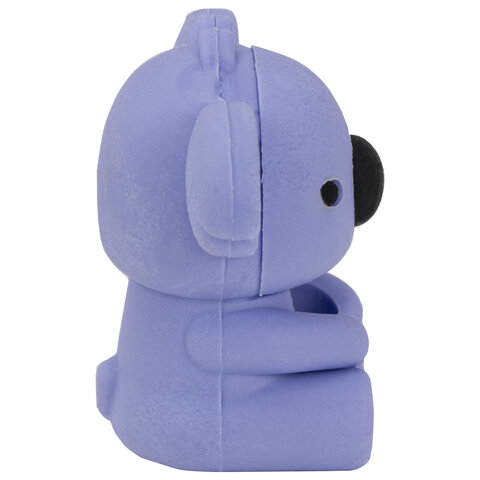 Ластик-топпер для карандаша FUNSTER (ФАНСТЕР) "КОАЛЫ", НАБОР 3 штуки, пастельные цвета ассорти, блистер, 274013 - фото 8