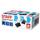 Зажимы для бумаг STAFF ECO, КОМПЛЕКТ 12 шт., 15 мм, на 45 листов, черные, картонная коробка, 274030