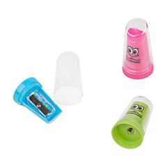 Точилка BRUNO VISCONTI &laquo;МОНСТРИКИ&raquo;, с контейнером, 1 отверстие, пластиковая, ассорти, 35-0071