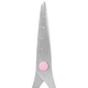 Ножницы BRAUBERG KIDS 130 мм, ручки розовые, закругленные лезвия с линейкой, 274063