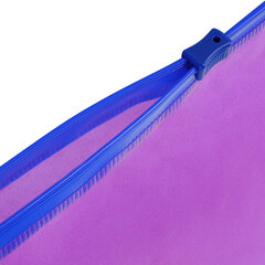 Папка-конверт на молнии А4 (230&times;333 мм), ПВХ, цвет ассорти с блестками, 0,15 мм, STAFF, 274079