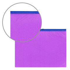 Папка-конверт на молнии МАЛОГО ФОРМАТА (180&times;250 мм) А5, цвет ассорти с блестками, 0,15 мм, STAFF, 274080