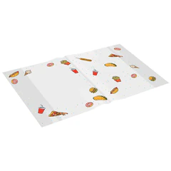 Обложки &laquo;FOOD&raquo; для тетрадей и дневников, КОМПЛЕКТ 10 шт., ПЛОТНЫЕ, 210&times;350 мм, 110 мкм, FUNSTER (ФАНСТЕР), 274083