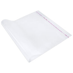 Обложки ПЭ для учебников и рабочих тетрадей, КЛЕЙКИЙ КРАЙ, НАБОР 20 шт. + 1 шт. в ПОДАРОК, 80 мкм, 265&times;450 мм, ЮНЛАНДИЯ