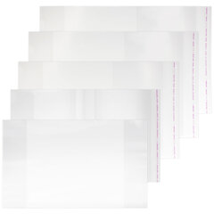 Обложки ПП для тетрадей и учебников, КЛЕЙКИЙ КРАЙ, НАБОР 20 шт., ПЛОТНЫЕ, 80 мкм, ПИФАГОР, 274118