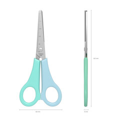 Ножницы ERICH KRAUSE &laquo;JOY Pastel&raquo; 135 мм, цвет ассорти, в картонной упаковке с европодвесом, 56921