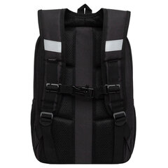 Ранец GRIZZLY анатомическая спинка, 2 отделения, для девочек, "SPARKLING CAT", 37х26х16 см, RAw-594-4/1