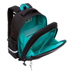 Ранец GRIZZLY анатомическая спинка, c бейджем, для мальчиков, &laquo;THE COOLEST&raquo;, 36&times;28&times;20 см, RAz-587-9/<wbr/>1