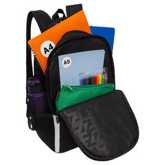 Рюкзак GRIZZLY школьный, жёсткая спинка, 2 отделения, для мальчиков, &laquo;VOLLEYBALL&raquo;, 38&times;29&times;16 см, RB-551-8/<wbr/>3