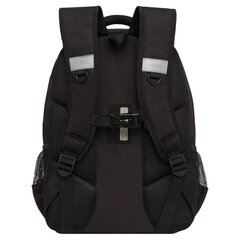 Рюкзак GRIZZLY школьный, анатомическая спинка, 2 отделения, для мальчиков, &laquo;ЧЕГО СТОИМ?&raquo;, 39&times;28&times;20 см, RB-554-3/<wbr/>2