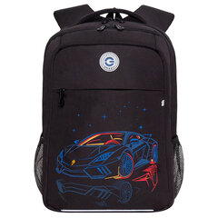 Рюкзак GRIZZLY школьный, анатомическая спинка, 2 отделения, для мальчиков, &laquo;SMART&raquo;, 39&times;26&times;19 см, RB-556-2/<wbr/>1