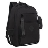 Рюкзак GRIZZLY школьный, анатомическая спинка, 2 отделения, для мальчиков, "TENACITY", 40х27х16 см, RB-559-1/1