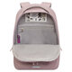 Рюкзак GRIZZLY школьный, анатомическая спинка, 2 отделения, для девочек, "COLIBRI", розовый, 40х29х20 см, RD-540-2/2
