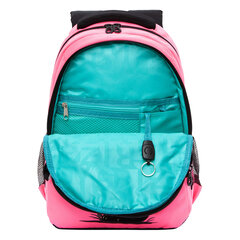 Рюкзак GRIZZLY школьный, анатомическая спинка, 2 отделения, для девочек, &laquo;FORTUNE&raquo;, розовый, 40&times;27&times;20 см, RG-560-4/<wbr/>2