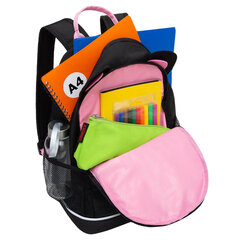 Рюкзак GRIZZLY школьный, анатомическая спинка, 2 отделения, для девочек, &laquo;MEOW&raquo;, 38&times;28&times;18 см, RG-563-10/<wbr/>2