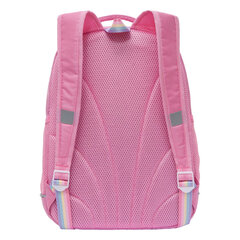 Рюкзак GRIZZLY школьный, анатомическая спинка, 2 отделения, для девочек, &laquo;STYLISH PINK&raquo;, 38&times;28&times;18 см, RG-563-6/<wbr/>1