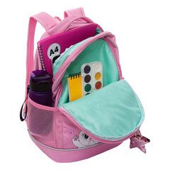 Рюкзак GRIZZLY школьный, анатомическая спинка, 2 отделения, для девочек, &laquo;STYLISH PINK&raquo;, 38&times;28&times;18 см, RG-563-6/<wbr/>1