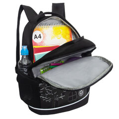 Рюкзак GRIZZLY школьный, анатомическая спинка, 2 отделения, для девочек, &laquo;EYES ON YOU&raquo;, 38&times;28&times;18 см, RG-563-7/<wbr/>1