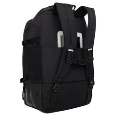 Рюкзак GRIZZLY, 2 отделения, трансформируемый объём, карман-антивор, &laquo;CAPACITY&raquo;, 50&times;28&times;34 см, RQ-500-1/<wbr/>2