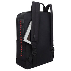 Рюкзак GRIZZLY, карман-антивор, &laquo;TOTAL BLACK&raquo;, 42&times;28&times;12 см, RQL-513-2/<wbr/>3