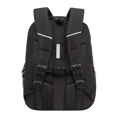 Рюкзак GRIZZLY школьный, анатомическая спинка, 2 отделения, для мальчиков, &laquo;GREEN STRIPES&raquo;, 42&times;31&times;22 см, RU-532-1/<wbr/>4