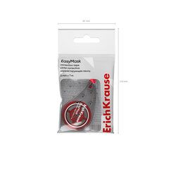 Корректирующая лента ERICH KRAUSE &laquo;Easy Mask&raquo; 5 мм х 7м, корпус ассорти, европодвес, 53195