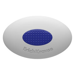 Ластик ERICH KRAUSE &laquo;SmartWay Mini Oval&raquo;, 41&times;29&times;9 мм, белый, овальный, пластиковый держатель, 45533