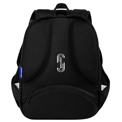 Ранец BRAUBERG FIT, 2 отделения, "Golden butterflies", 38х27х14 см, 274383 - фото 5