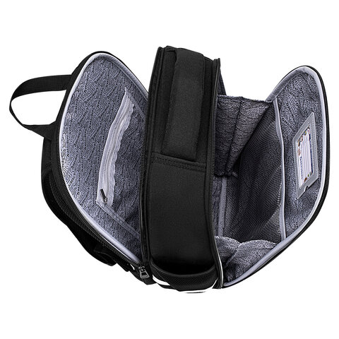 Ранец BRAUBERG FIT, 2 отделения, "Golden butterflies", 38х27х14 см, 274383 - фото 6