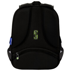 Ранец BRAUBERG FIT, 2 отделения, &laquo;Удар по воротам&raquo;, объемный дизайн, 38&times;27&times;14 см, 274384