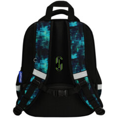 Ранец BRAUBERG FIT, 2 отделения, &laquo;Неоновый геймпад&raquo;, объемный дизайн, 38&times;27&times;14 см, 274385