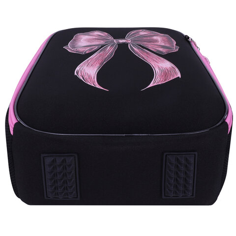 Ранец BRAUBERG LIGHT, 1 отделение, с брелком, "Chic bow", 36х26х13 см, 274386 - фото 7