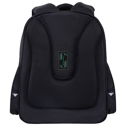 Ранец BRAUBERG STABLE, 2 отделения, с брелком, "Smoky car", LED-ЛАМПОЧКИ, 36х28х16 см, 274389 - фото 5