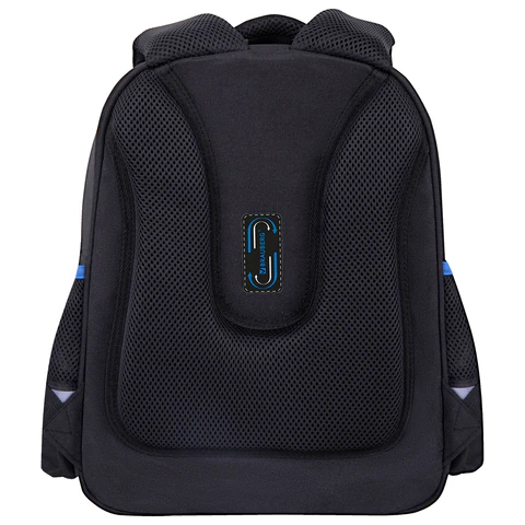 Ранец BRAUBERG STABLE, 2 отделения, с брелком, "Blue ball", 36х28х16 см, 274390 - фото 5