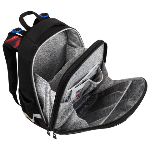 Ранец BRAUBERG PREMIUM, 2 отделения, с брелком, "Risky ride", 3D-панель, 38х29х16 см, 274394 - фото 6