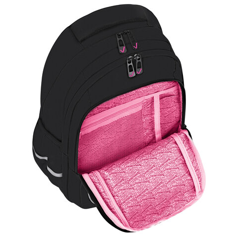 Рюкзак BRAUBERG INTENT, 2 отделения, 4 кармана, "Peering cat", 39х27х14 см, 274396 - фото 7