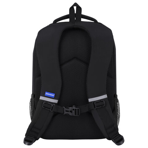 Рюкзак BRAUBERG MAIN, 2 отделения, 3 кармана, "Yellow flash", 38х26х17 см, 274397 - фото 4